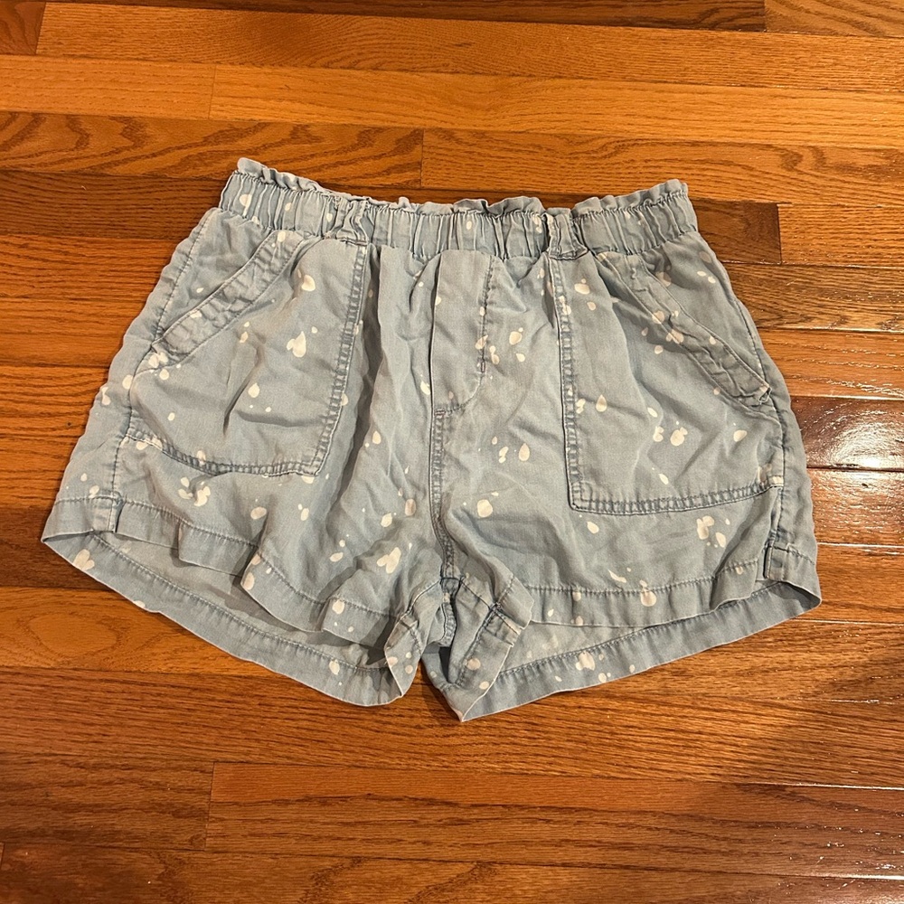 Time and Tru High Waist Blue Shorts